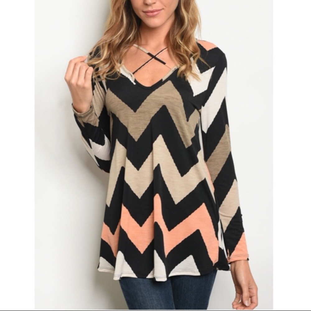 Chevron top - Picture 2 of 4